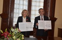 Manuela Carmena, nombrada Huésped Distinguida de la Ciudad de México