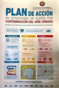 Ayuntamiento de Valladolid desactiva el nivel 2 mejorar la calidad del aire