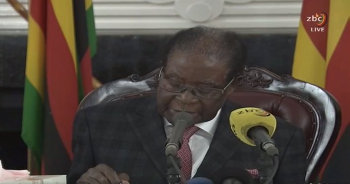 El president de Zimbàbue, Robert Mugabe