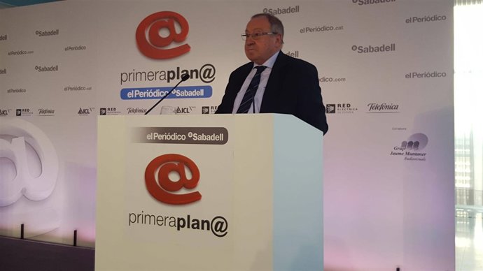 El presidente de la Cámara de Comercio de España, Josep Lluís Bonet