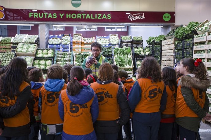 Campaña infantil ‘5 al día’ de Mercabarna 