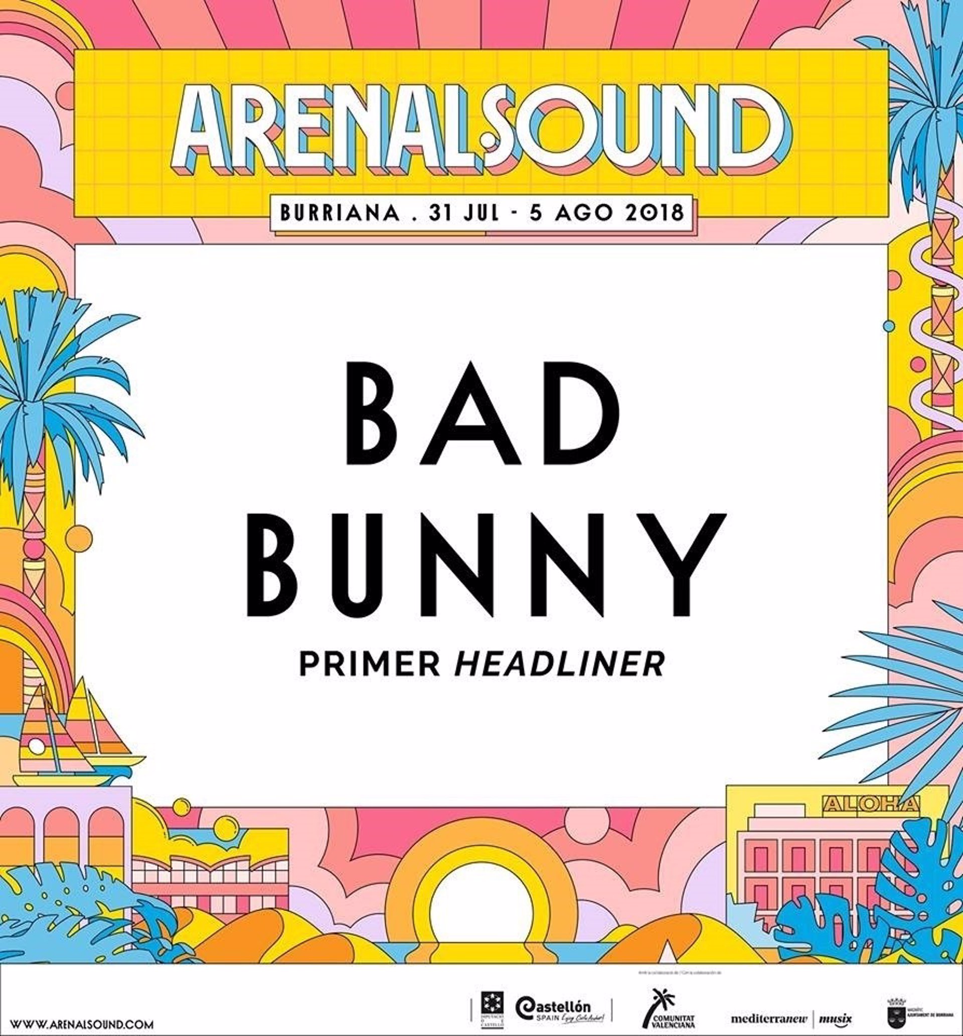 solteros de arenal sound 2018 artistas confirmados