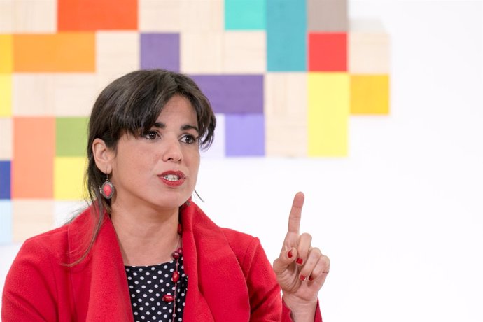 La coordinadora general de Podemos Andalucía, Teresa Rodríguez