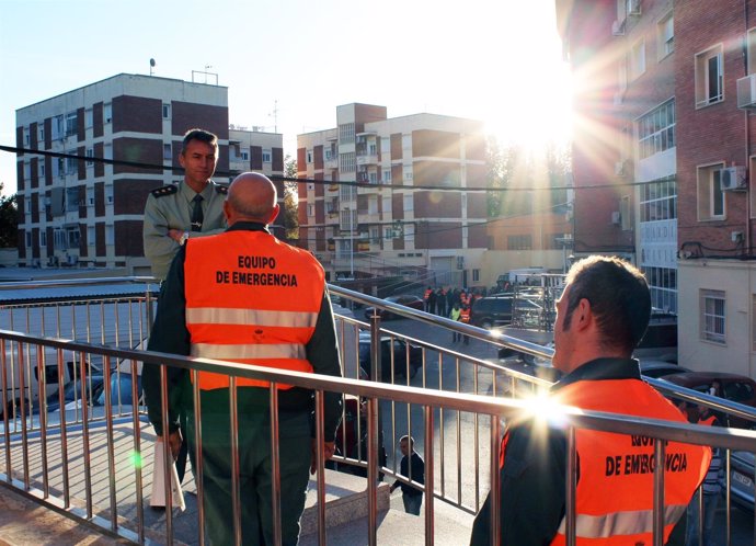 La Guardia Civil Realiza Un Simulacro De Evacuación En El Acuartelamiento De Vis