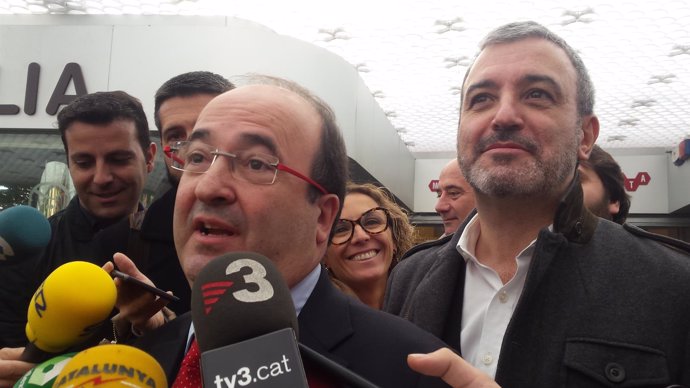Miquel Iceta y Jaume Collboni (PSC)
