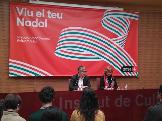 Presentació de la festa de Nadal de Barcelona