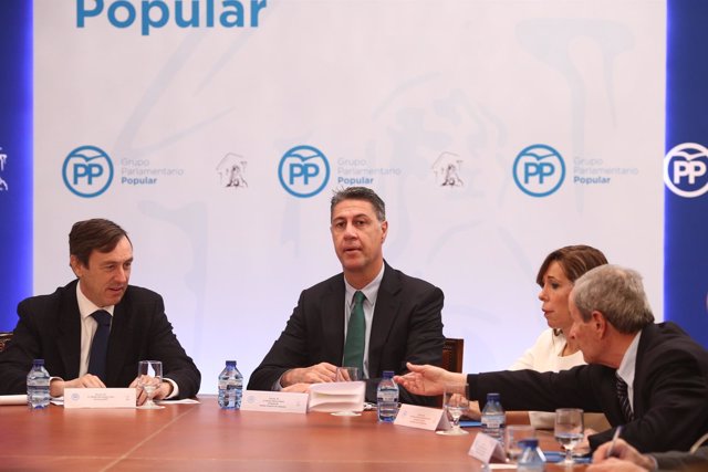 Reunión de Rafael Hernando y Xavier García Albiol
