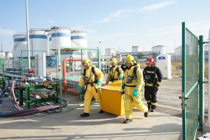 Simulacre en el Port de Tarragona                         