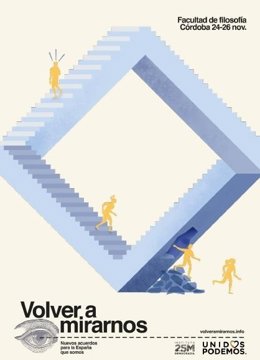 Cartel de las jornadas de Podemos