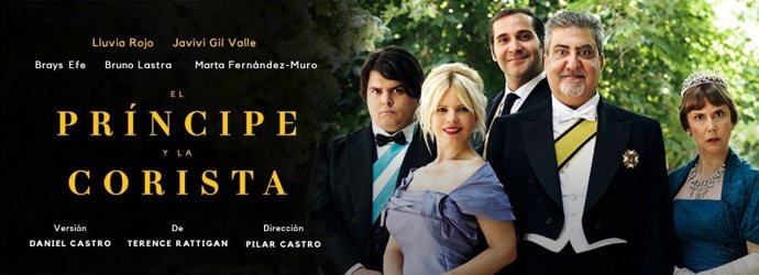 Cartel de la obra que llega al Carrión de Valladolid. 