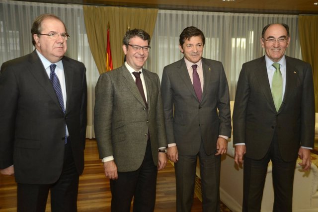 Reunión entre Energía y los presidentes de Asturias y CyL e Iberdrola