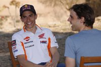Márquez, Pedrosa y seis invitados y el reto de aguantar la risa