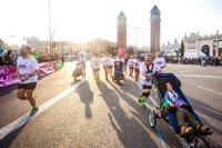 Tres niños con ataxia telangiectasia participarán en las 'Maratones Zurich' de San Sebastián y Málaga