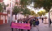 Unas 200 personas participan en una jornada contra la violencia de género en los barrios de Santa Catalina y es Jonquet 