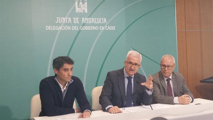 El vicepresidente de la Junta, Manuel Jiménez Barrios