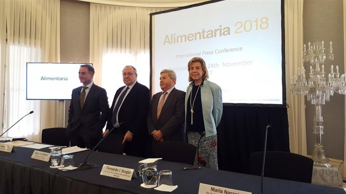 J.Antonio Valls, Josep Lluís Bonet, Fernando José Burgaz, María Naranjo