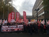 Cerca de un millar de personas en CyL reclama a las administraciones que empiecen a "pensar en el empleo público"