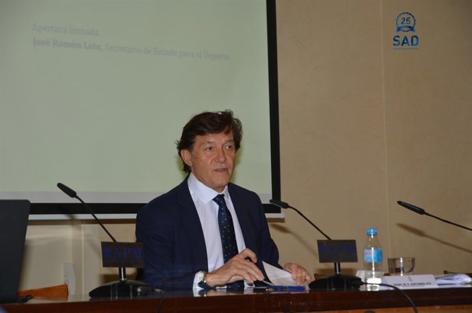 José Ramón Lete, presidente del Consejo Superior de Deportes