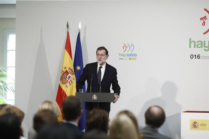 Rajoy en la entrega de reconocimientos por el día contra la violencia de género