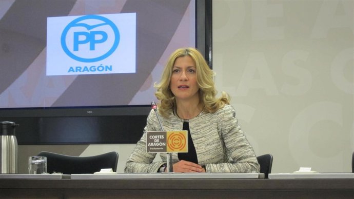 La portavoz del PP en las Cortes autonómicas, Mar Vaquero.