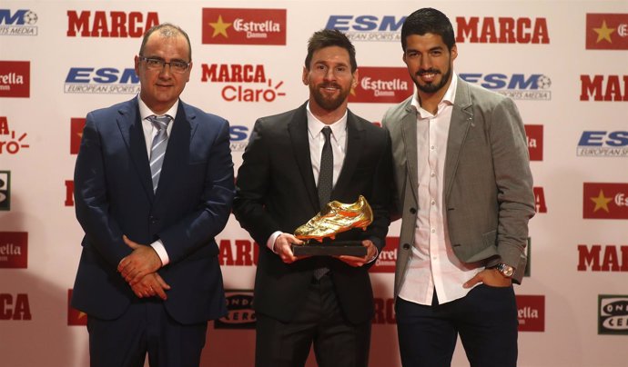 Juan Ignacio Gallardo Leo Messi Luis Suárez Bota de Oro