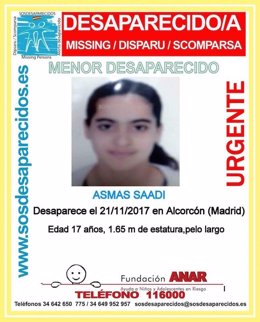 Desaparecida en Alcorcón