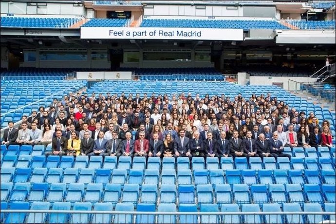 Inauguración del curso académico de la Escuela del Real Madrid-UE