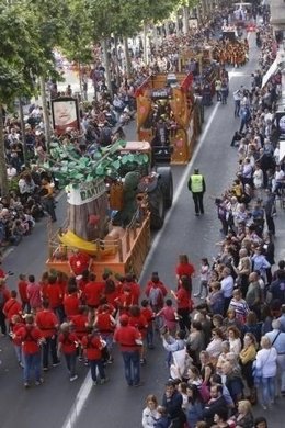 Batalla de les Flors de la Festa de Maig de Lleida