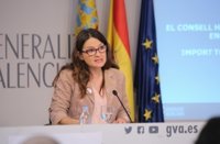 Oltra insta al Gobierno a aprobar la financiación "antes de las uvas", igual que el Cupo Vasco