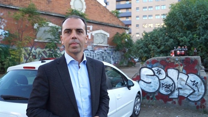 Millán en la calle Campamento.