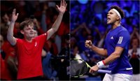 Goffin y Tsonga cumplen en un estreno igualado por la Copa Davis