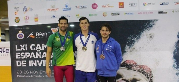 El nadador español Marc Sánchez, campeón de España