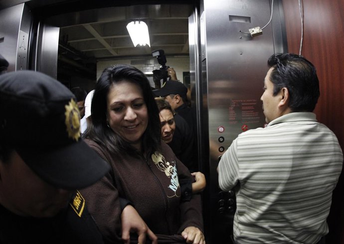 La exjefa de la Policía de Guatemala, Marlene Blanco.