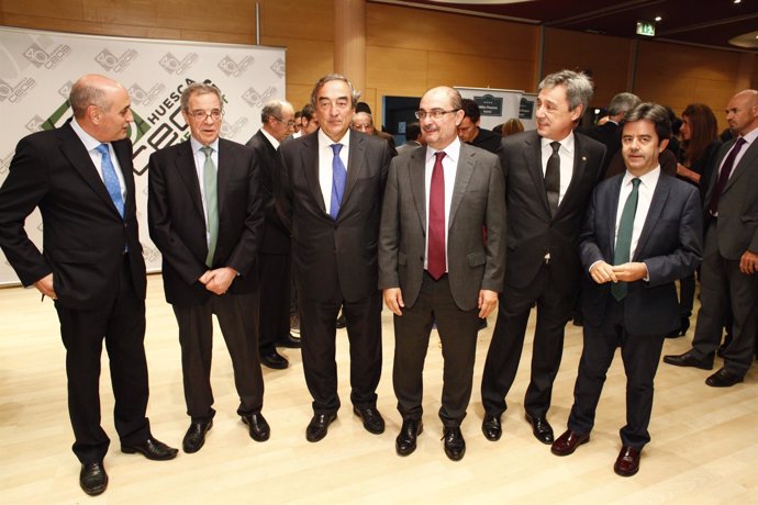 El presidente de Aragón participa en el 40 aniversario de CEOS-Cepyme Huesca.