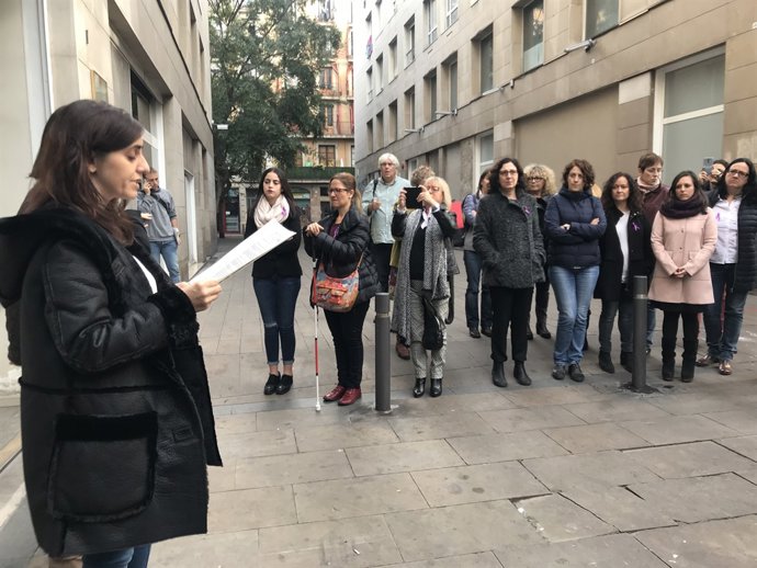 Balada en un acte contra la violència masclista aquest divendres
