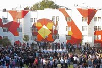 Boa Mistura decora unos edificios en Guadalajara (México) en un proyecto sufragado por Ayuntamiento de Madrid y UCCI