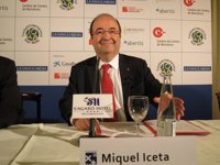 Iceta ofrece un "viaje a la reconciliación" y una Cataluña sin vencedores ni vencidos