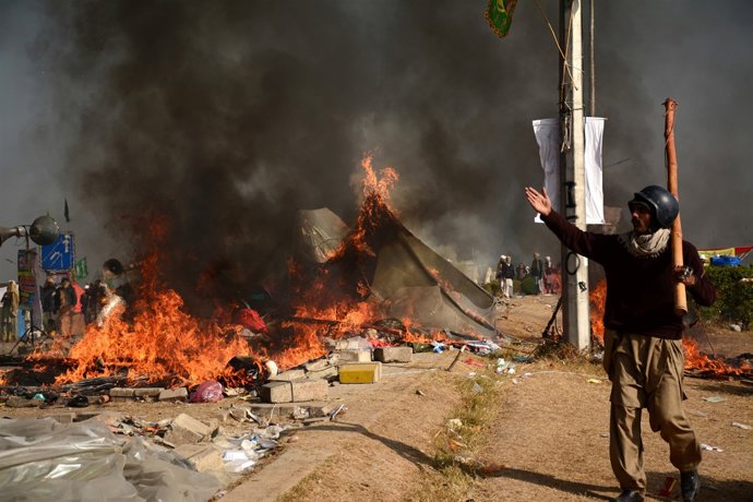 Manifestació islamista a Islamabad