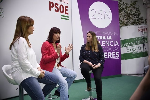 Acto del PSOE-A por el 25N