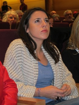 La portaveu d'Units Podem al Congrés, Irene Montero