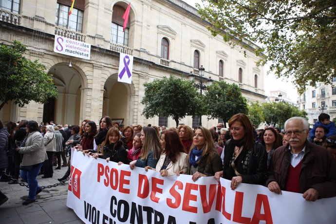 Manifestación Contra la violencia de género