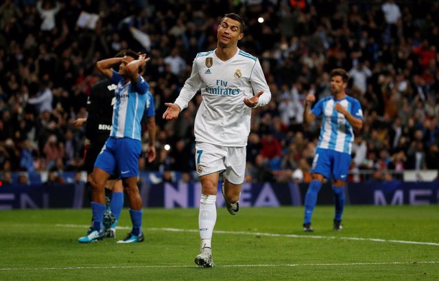 Real Madrid - Málaga, Cristiano Ronaldo