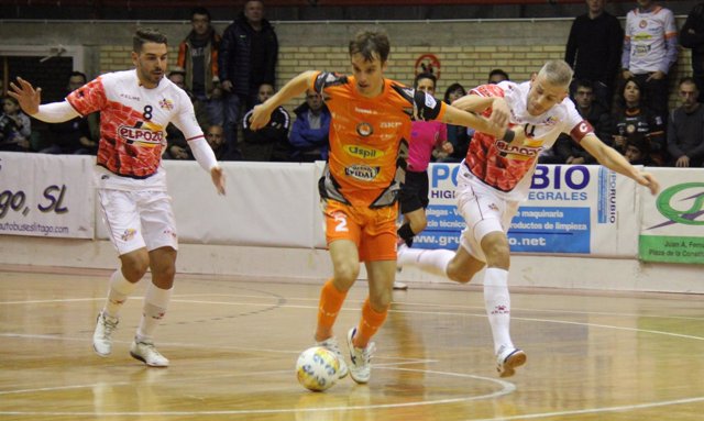 Miguelín, de ElPozo Murcia, en el partido ante el Aspil Vidal Ribera Navarra