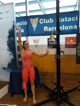 Lidón Muñoz, récord de España de 50 libre