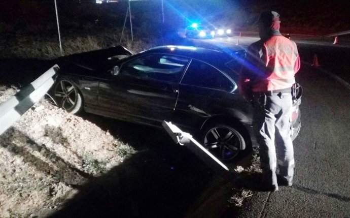 Accidente de tráfico en Tudela