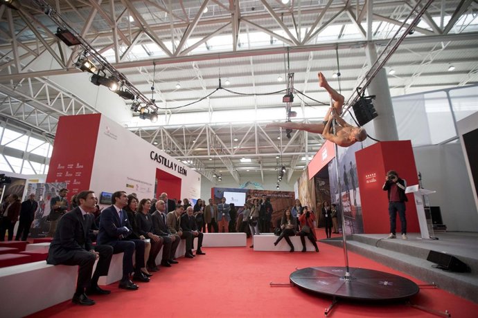 Valladolid.- Actuación en el expositor de la Junta