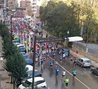 Cerca de 3.000 corredores participan en la XXIX Carrera Popular "Desde Santurce a Bilbao"
