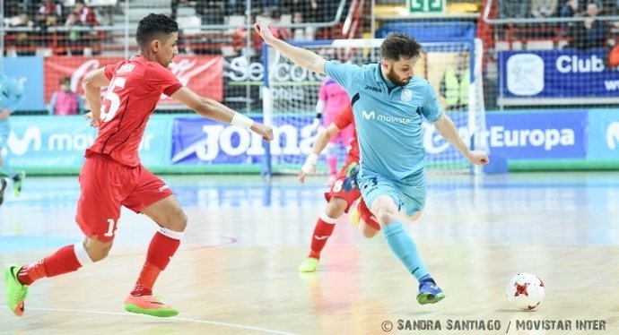 El Inter Movistar logra una sufrida victoria ante el Kairat