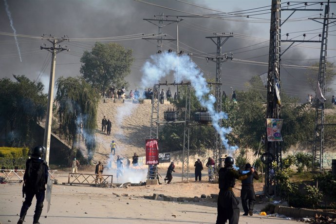 Disturbios en Islamabad