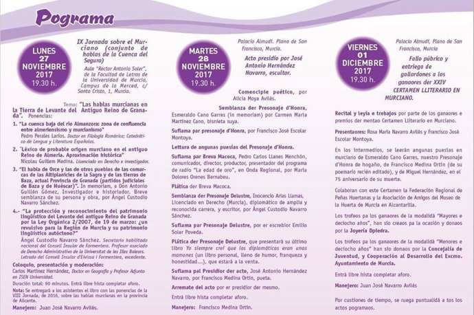 PROGRAMA